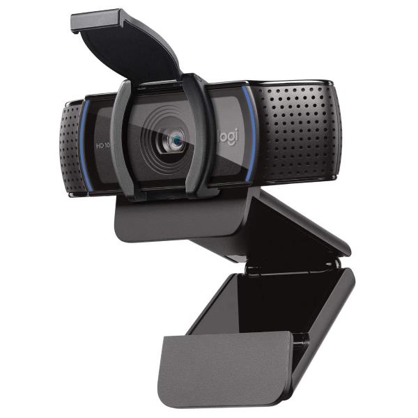 Logitech HD Pro Webcam C920S - Webcam - Color - 1920 x 1080 - Audio - USB