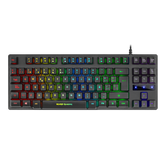 Teclado MARSGAMING Compact TKL Mechanical, Outemu SQ Blue, Portugues - MKXTKLBPT (MKXTKLBPT)