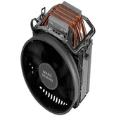 MARS GAMING COOLER MCPUBK BLACK STYLE SILENT PWM FAN 4X HEATPIPE 160W