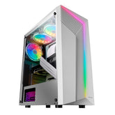 MARS GAMING BOX MATX MCX7 ARGB FRONT 12CM WIN USB 3.0 WHITE