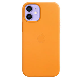 FUNDA DE CUERO APPLE CAPA IPHONE 12 MINI 5.4 CON MAGSAFE - AMAPOLA DE CALIFORNIA