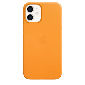 FUNDA DE CUERO APPLE CAPA IPHONE 12 MINI 5.4 CON MAGSAFE - AMAPOLA DE CALIFORNIA