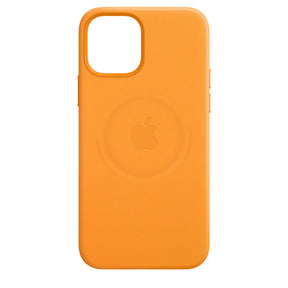 FUNDA DE CUERO APPLE CAPA IPHONE 12 MINI 5.4 CON MAGSAFE - AMAPOLA DE CALIFORNIA