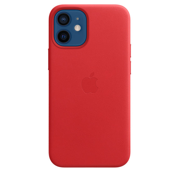 Funda de cuero con MagSafe para iPhone 12 mini - (PRODUCT)RED