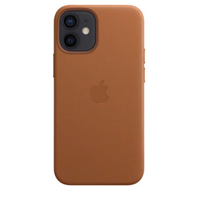 FUNDA DE CUERO APPLE CAPA IPHONE 12 MINI 5.4 CON MAGSAFE - SADDLE BROWN