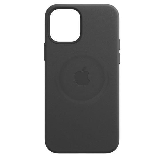 APPLE CAPA IPHONE 12 MINI 5.4 LEATHER CASE WITH MAGSAFE - BLACK