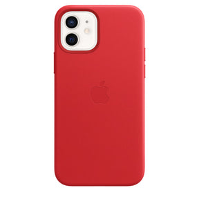 iPhone 12 | Estuche de cuero para 12 Pro con MagSafe - (PRODUCTO) ROJO