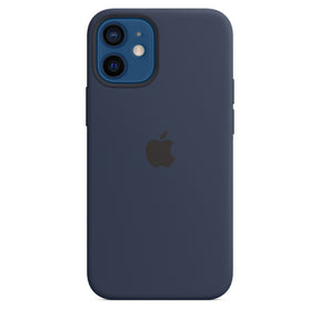 APPLE CAPA IPHONE 12 MINI 5.4 SILICONE CASE WITH MAGSAFE - DEEP NAVY