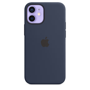 APPLE CAPA IPHONE 12 MINI 5.4 SILICONE CASE WITH MAGSAFE - DEEP NAVY