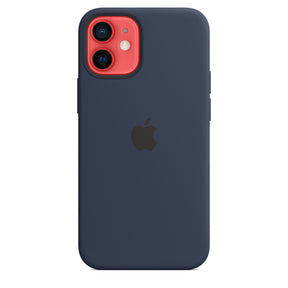 APPLE CAPA IPHONE 12 MINI 5.4 SILICONE CASE WITH MAGSAFE - DEEP NAVY