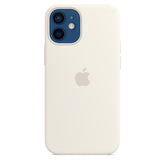 FUNDA APPLE CAPA IPHONE 12 MINI 5.4 SILICONA CON MAGSAFE - BLANCO