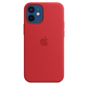 Funda de silicona con MagSafe para iPhone 12 mini - (PRODUCT)RED