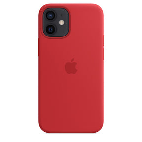 Funda de silicona con MagSafe para iPhone 12 mini - (PRODUCT)RED