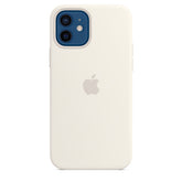 APPLE CAPA IPHONE 12/12 PRO 6.1 SILICONE CASE WITH MAGSAFE - WHITE