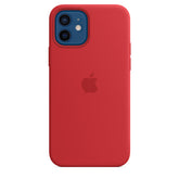 iPhone 12 | Funda de silicona para 12 Pro con MagSafe - (PRODUCT)RED