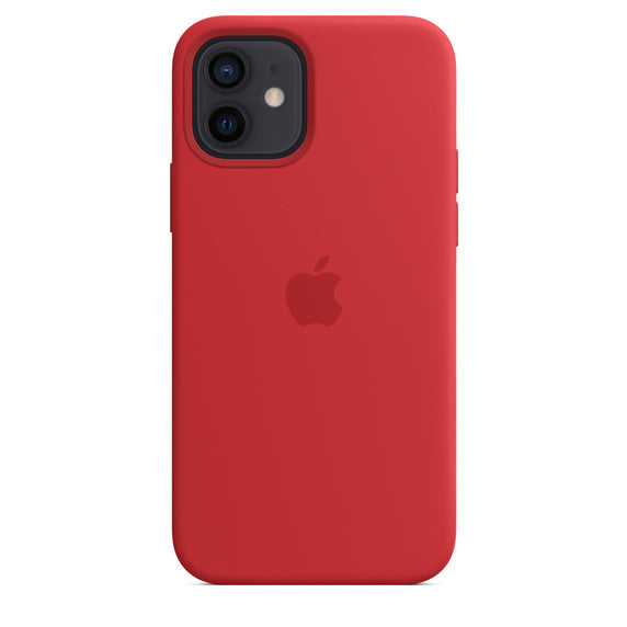 iPhone 12 | Funda de silicona para 12 Pro con MagSafe - (PRODUCT)RED