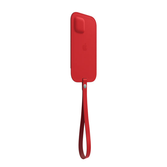 Funda de cuero con MagSafe para iPhone 12 mini - (PRODUCT)RED