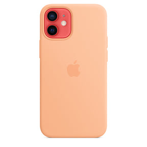 APPLE CASE IPHONE 12 MINI 5.4 SILICONE CASE WITH MAGSAFE - CANTALOUPE