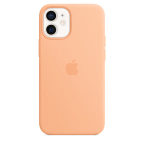 APPLE CASE IPHONE 12 MINI 5.4 SILICONE CASE WITH MAGSAFE - CANTALOUPE