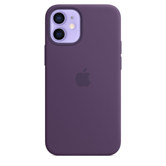 APPLE CAPA IPHONE 12 MINI 5.4 SILICONE CASE WITH MAGSAFE - AMETHYST