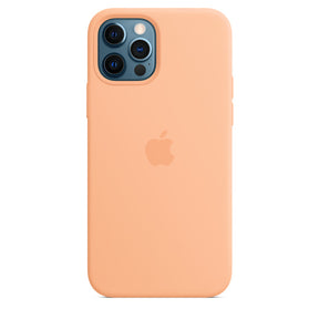 FUNDA DE SILICONA CON MAGSAFE APPLE CAPA IPHONE 12/12 PRO 6.1 - CANTALOUPE