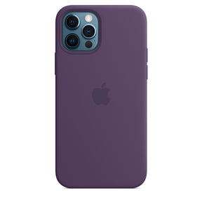 APPLE CAPA IPHONE 12/12 PRO 6.1 SILICONE CASE WITH MAGSAFE - AMETHYST