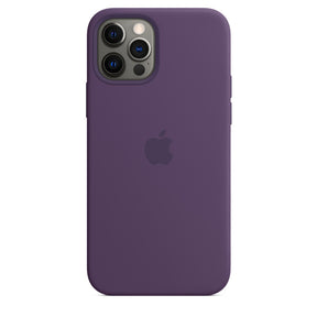 APPLE CAPA IPHONE 12/12 PRO 6.1 SILICONE CASE WITH MAGSAFE - AMETHYST