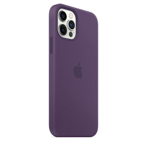 APPLE CAPA IPHONE 12/12 PRO 6.1 SILICONE CASE WITH MAGSAFE - AMETHYST