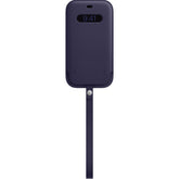 APPLE CAPA IPHONE 12 PRO 6.7 MAX FUNDA DE CUERO CON MAGSAFE - VIOLETA PROFUNDO