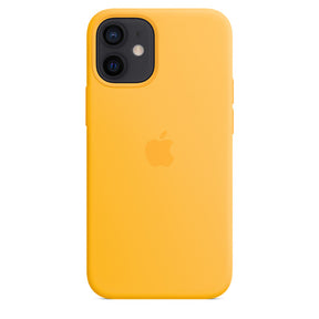 FUNDA APPLE CAPA IPHONE 12 MINI 5.4 SILICONA CON MAGSAFE - GIRASOL