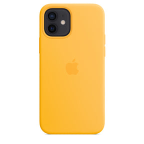 FUNDA DE SILICONA CON MAGSAFE APPLE CAPA IPHONE 12/12 PRO 6.1 - GIRASOL