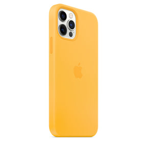 FUNDA DE SILICONA CON MAGSAFE APPLE CAPA IPHONE 12/12 PRO 6.1 - GIRASOL