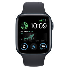 APPLE WATCH SE GPS 44MM MIDNIGHT ALUMINIUM CASE WITH MIDNIGHT SPORT BAND REGULAR