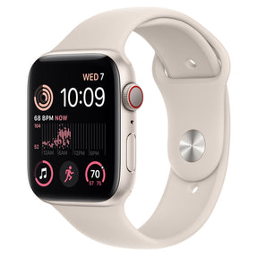 APPLE WATCH SE GPS+CELLULAR 44MM STARLIGHT ALUMINUM CASE WITH STARLIGHT SPORT B