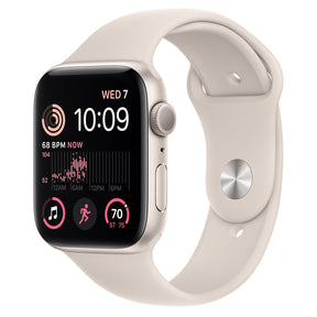 APPLE WATCH SE GPS 44MM STARLIGHT ALUMINUM CASE WITH STARLIGHT SPORT BAND REGUL