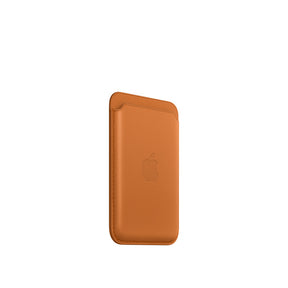 APLLE CAPA IPHONE LEATHER WALLET WITH MAGSAFE - GOLDEN BROWN