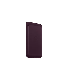 APLLE CAPA IPHONE LEATHER WALLET WITH MAGSAFE - DARK CHERRY