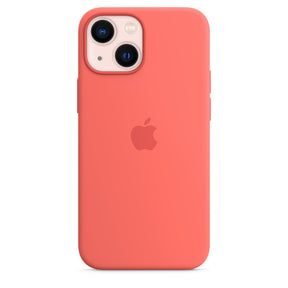 APPLE CASE IPHONE 13 MINI SILICONE 5.4 CASE WITH MAGSAFE - PINK POMELO