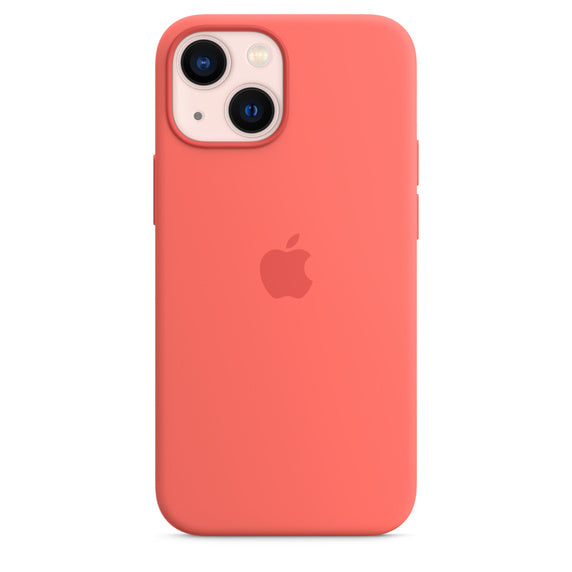 APPLE CASE IPHONE 13 MINI SILICONE 5.4 CASE WITH MAGSAFE - PINK POMELO