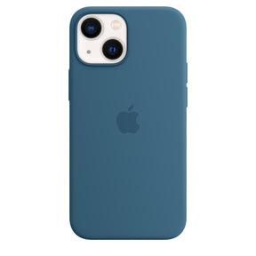 APPLE CASE IPHONE 13 MINI SILICONE 5.4 CASE WITH MAGSAFE - BLUE JAY