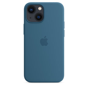 APPLE CASE IPHONE 13 MINI SILICONE 5.4 CASE WITH MAGSAFE - BLUE JAY