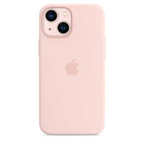 APPLE CASE IPHONE 13 MINI SILICONE 5.4 CASE WITH MAGSAFE - CHALK PINK