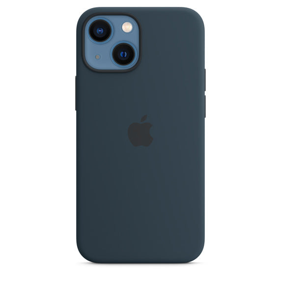 APPLE CASE IPHONE 13 MINI SILICONE 5.4 CASE WITH MAGSAFE - ABYSS BLUE