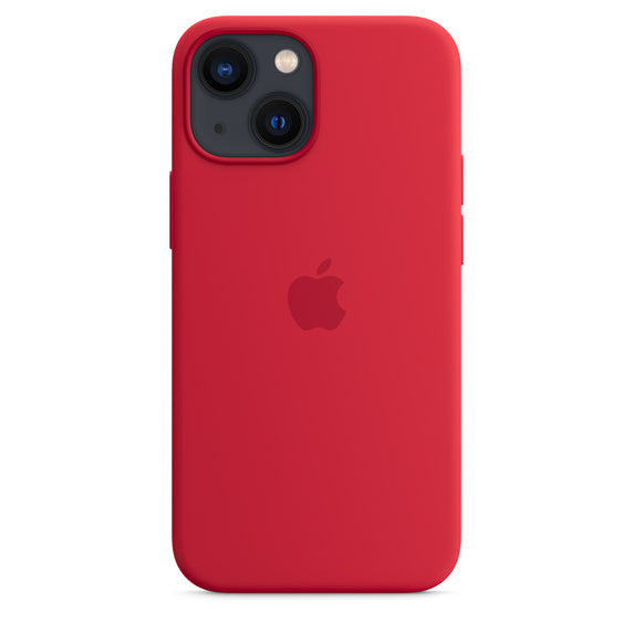 iPhone 13 mini Silicone Case with MagSafe – (PRODUCT)RED