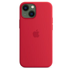 iPhone 13 mini Silicone Case with MagSafe – (PRODUCT)RED