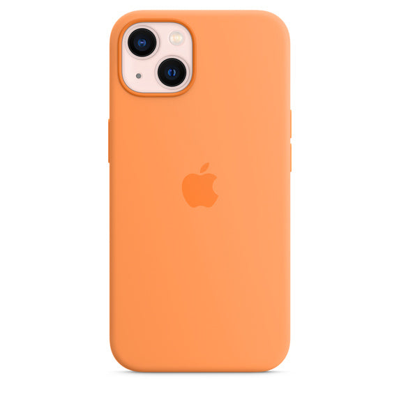 APPLE CAPA IPHONE 13 SILICONE 6.1 CASE WITH MAGSAFE - MARIGOLD