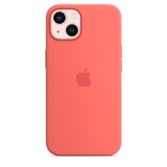 APPLE CAPA IPHONE 13 SILICONE 6.1 CASE WITH MAGSAFE - PINK POMELO