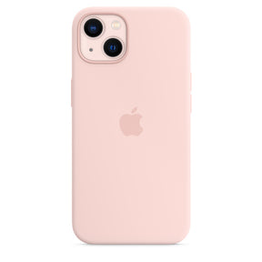 APPLE CAPA IPHONE 13 SILICONE 6.1 CASE WITH MAGSAFE - CHALK PINK