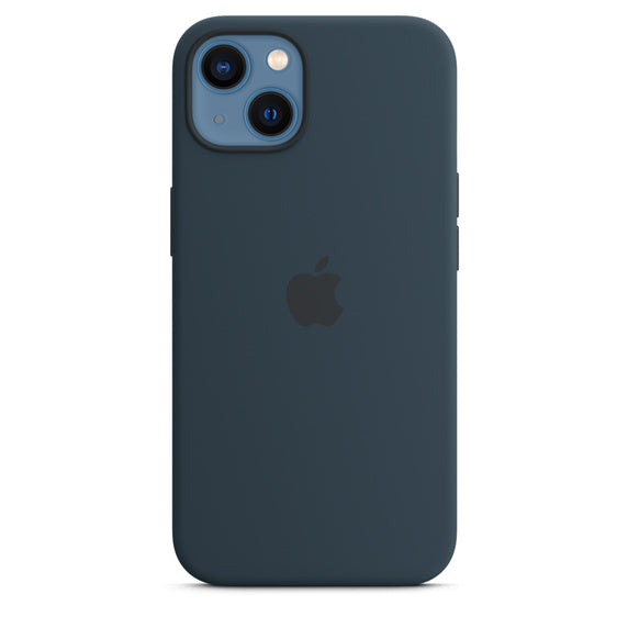 APPLE CAPA IPHONE 13 SILICONE 6.1 CASE WITH MAGSAFE - ABYSS BLUE