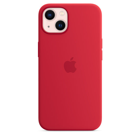 iPhone 13 Silicone Case with MagSafe – (PRODUCT)RED